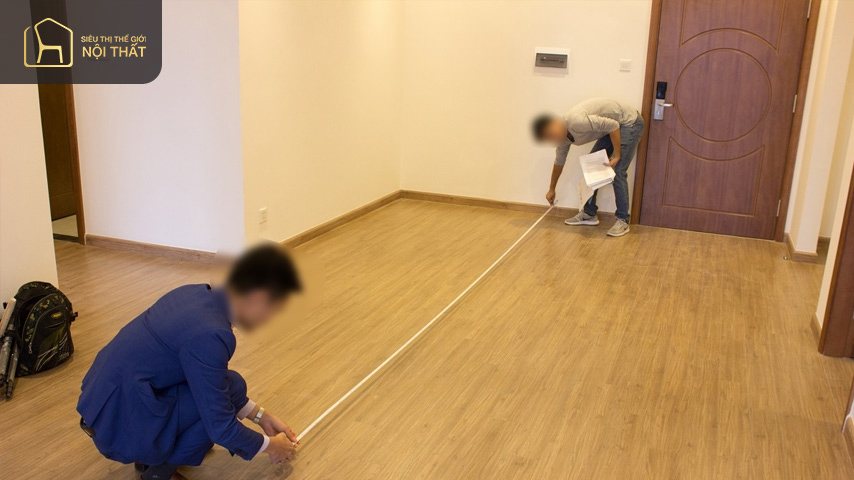 Diện tích thông thủy bao gồm nhiều phần diện tích kết hợp Diện tích thông thủy bao gồm nhiều phần diện tích kết hợp