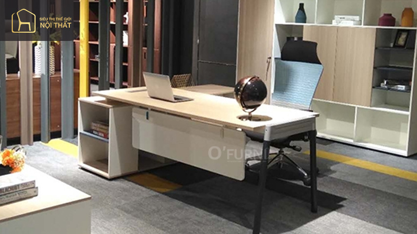 Top 30+ mẫu bàn làm việc đơn giản hot nhất 2023 28 Hình 28: Bàn Alum 3 (2045×1800)