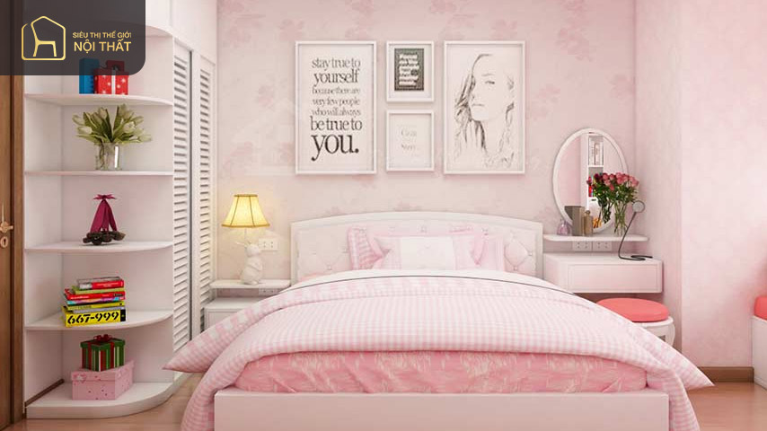 Top 15+ mẫu thiết kế phòng ngủ màu hồng tinh tế, nhẹ nhàng 5 Màu hồng pastel khiến phòng ngủ của bạn trở nên ngọt ngào hơn