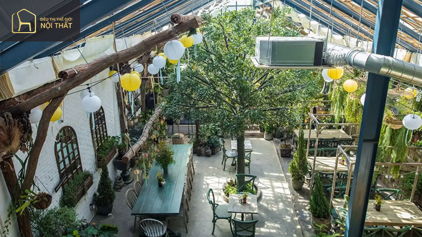 Top 6 ý tưởng thiết kế quán cafe cây xanh xu hướng 2023 7 Phong cách Việt Nam mang đậm dấu ấn thời gian