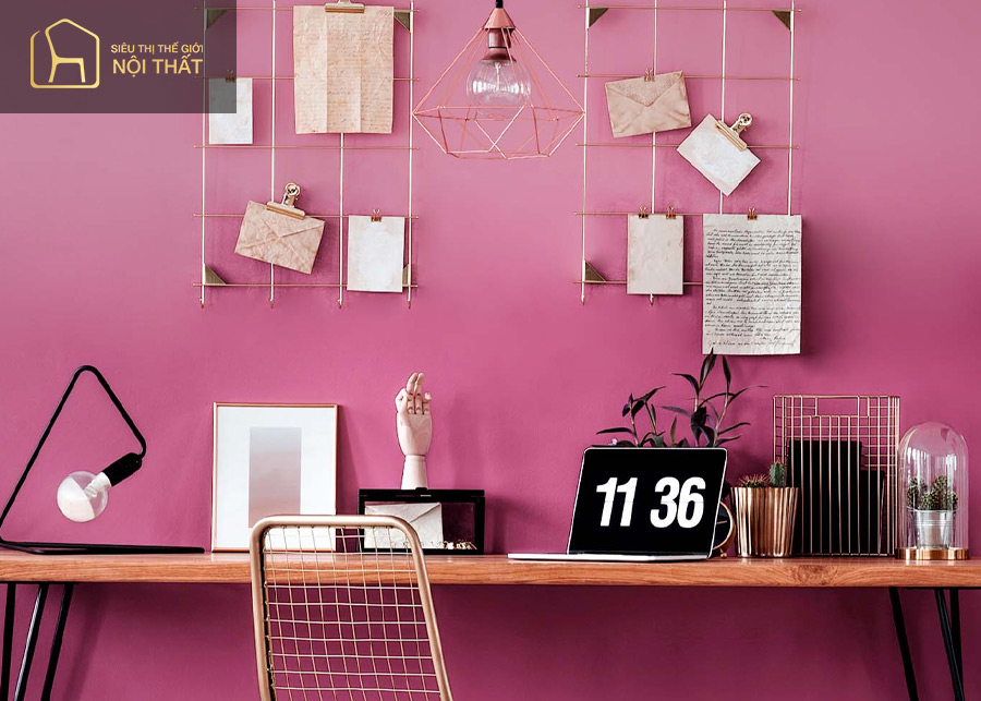 Mẫu background cho bàn làm việc màu hồng tuổi teen Mẫu background cho bàn làm việc màu hồng tuổi teen