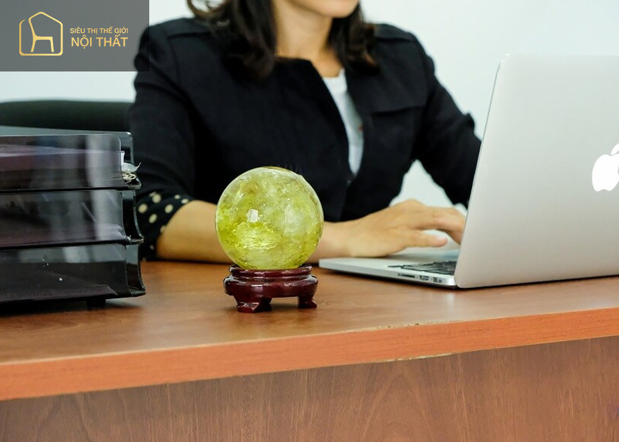 Quả cầu thạch anh giúp tăng sức khỏe, tăng vận may Quả cầu thạch anh giúp tăng sức khỏe, tăng vận may