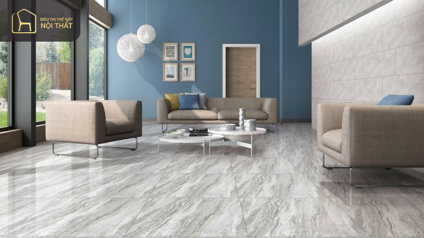 Gạch lát nền đẹp 80x80 giá tốt - Kiến tạo ngôi nhà bền đẹp 2 Họa tiết sống động, tân trang nhà ở hiệu quả