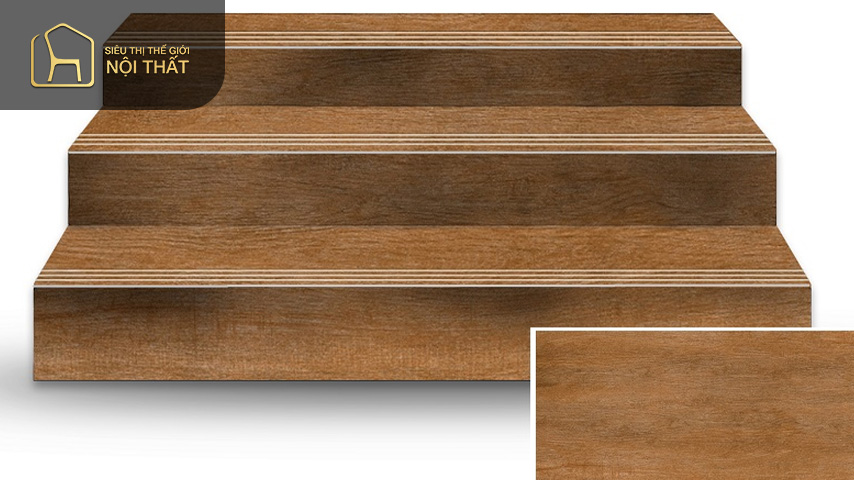 Bộ sưu tập 55+ Mẫu gạch ốp bậc tam cấp đẹp và ấn tượng nhất 3 Mẫu gạch giả gỗ ốp lát cầu thang được nhiều gia chủ yêu thích