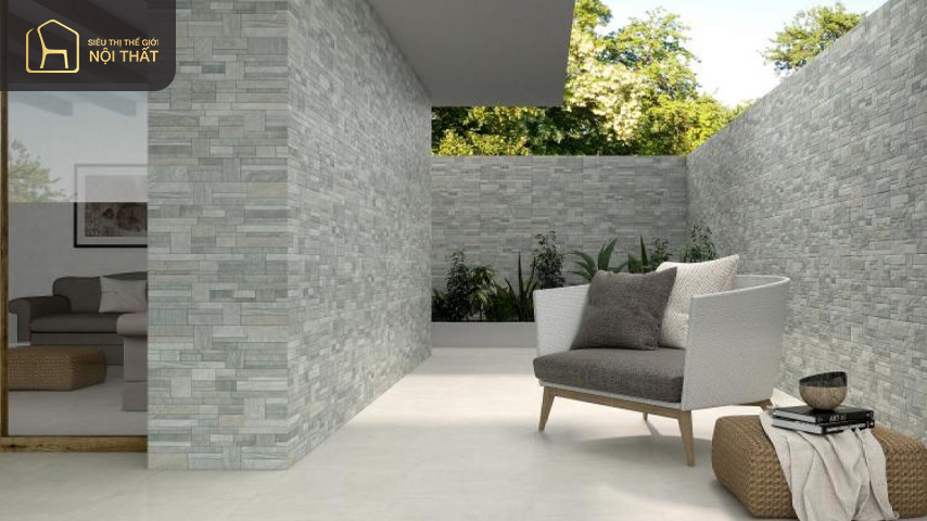 3 Mẫu gạch ốp mặt tiền nhà cấp 4 đẹp bền theo thời gian 5 Mặt tiền bắt mắt nhờ gạch thẻ nhiều màu sắc