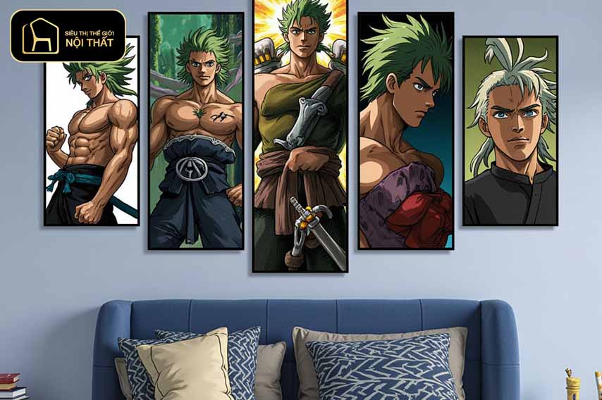 phòng ngủ anime độc đáo