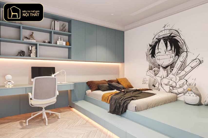 phòng ngủ anime