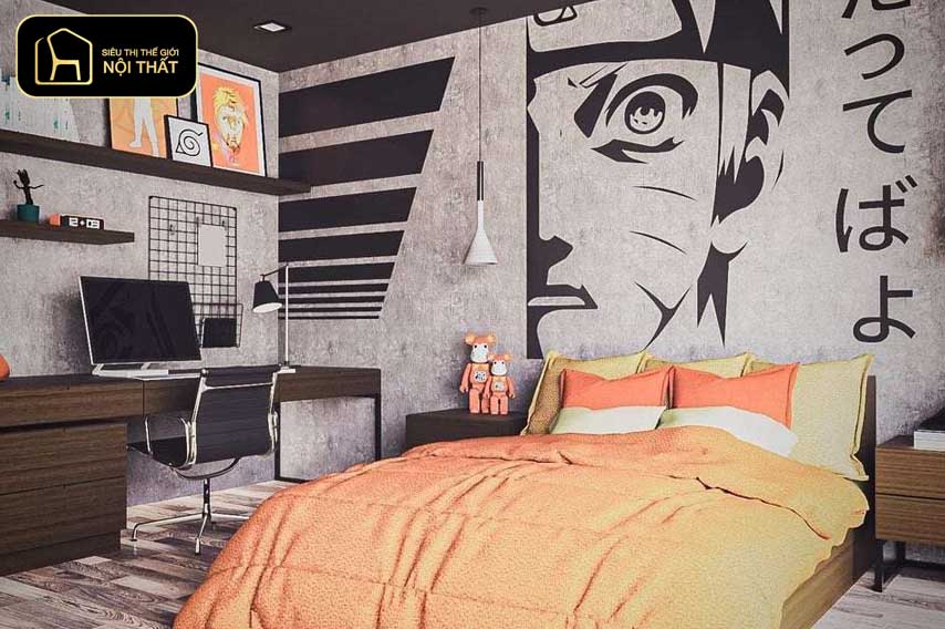 phòng ngủ anime