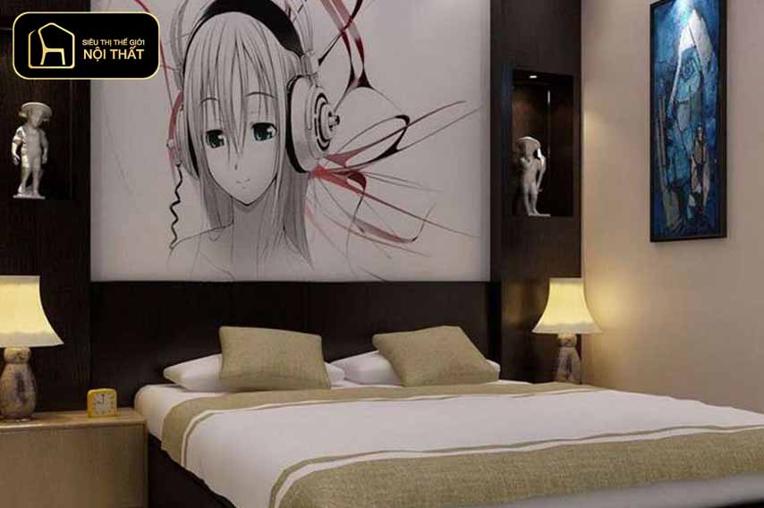 phòng ngủ anime