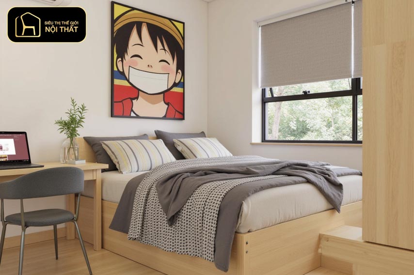 phòng ngủ anime độc đáo