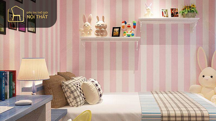 Sử dụng kệ trang trí giúp đem lại sự dễ thương cho căn phòng Sử dụng kệ trang trí giúp đem lại sự dễ thương cho căn phòng