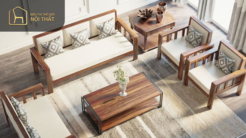 Toàn bộ nội thất được làm từ chất liệu gỗ mang đến cảm giác thoáng và mở rộng cho không gian Toàn bộ nội thất được làm từ chất liệu gỗ mang đến cảm giác thoáng và mở rộng cho không gian