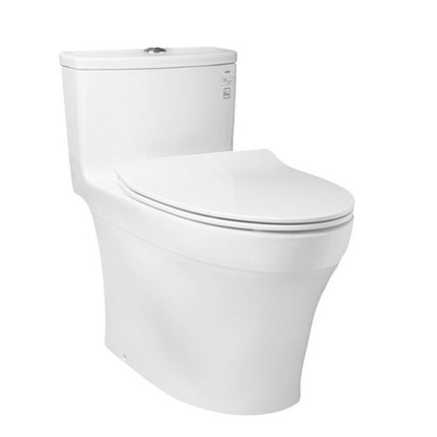 Bồn cầu một khối, nắp bàn cầu đóng êm TC600VS