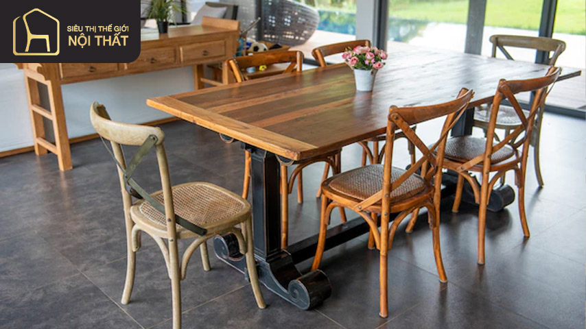 Nên cân nhắc khả năng chịu lực và chống ăn mòn của sản phẩm bàn ghế gỗ công nghiệp Nên cân nhắc khả năng chịu lực và chống ăn mòn của sản phẩm bàn ghế gỗ công nghiệp