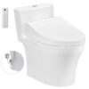 Bàn cầu một khối kèm nắp rửa điện tử WASHLET dòng C5