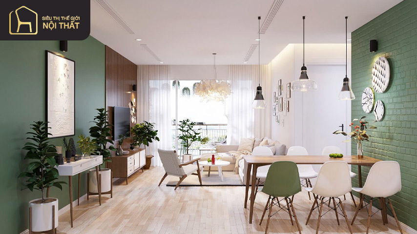 Không gian xanh đang là ý tưởng trang trí căn hộ chung cư cực hot trong năm nay Không gian xanh đang là ý tưởng trang trí căn hộ chung cư cực hot trong năm nay