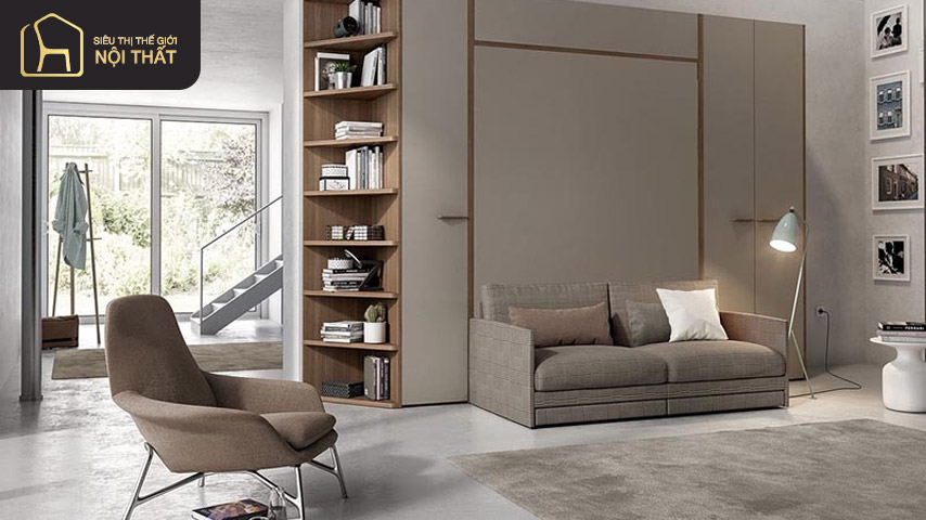 Đồ nội thất đa chức năng là một trong những cách trang trí chung cư nhỏ nổi bật Đồ nội thất đa chức năng là một trong những cách trang trí chung cư nhỏ nổi bật