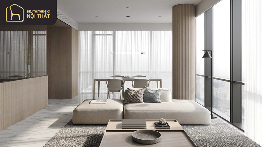 Tối giản không gian sống bằng cách trang trí căn hộ chung cư đơn giản giúp căn phòng trong gia đình thêm thông thoáng Tối giản không gian sống bằng cách trang trí căn hộ chung cư đơn giản giúp căn phòng trong gia đình thêm thông thoáng