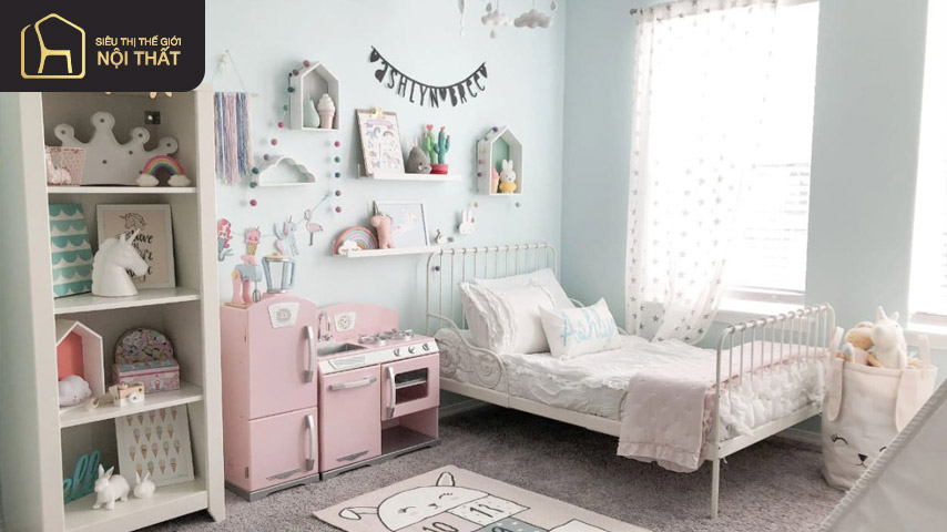 Giường phủ melamine
