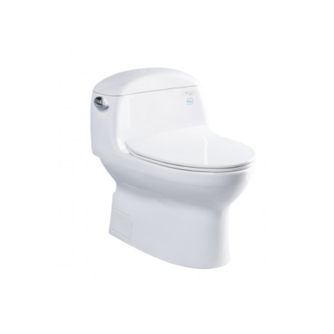 Bàn cầu một khối, nắp đóng êm TC600VS