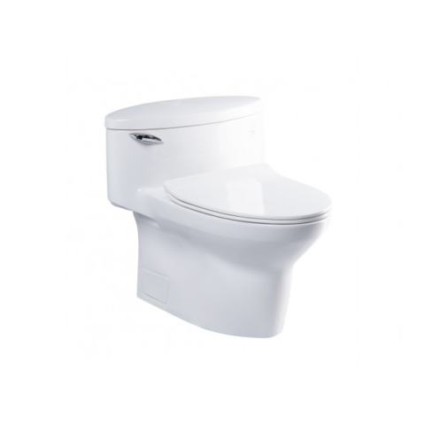 Bàn cầu một khối, nắp đóng êm TC600VS - Cái