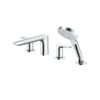 TBG04202BB Vòi xả bồn 4 lỗ nóng lạnh kèm sen tắm