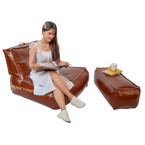 Ghế lười Vintage Streamy 2 Da - Cái