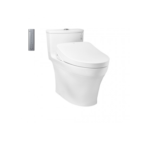 Bàn cầu nhà vệ sinh một khối kèm nắp rửa điện tử TOTO WASHLET dòng S7 - TCF4911EZ (220V)