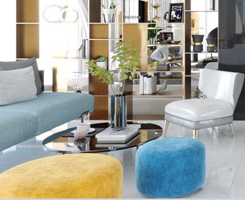 Sofa đôn tròn 400