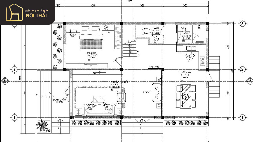 nhà 2 tầng 4 phòng ngủ nhà 2 tầng 4 phòng ngủ