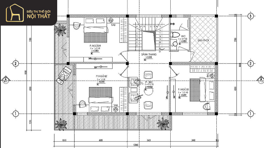 nhà 2 tầng 4 phòng ngủ nhà 2 tầng 4 phòng ngủ