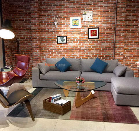 Sofa băng 3 CASA ROVERE_Vải/Nỉ (Không gồm Đôn)
