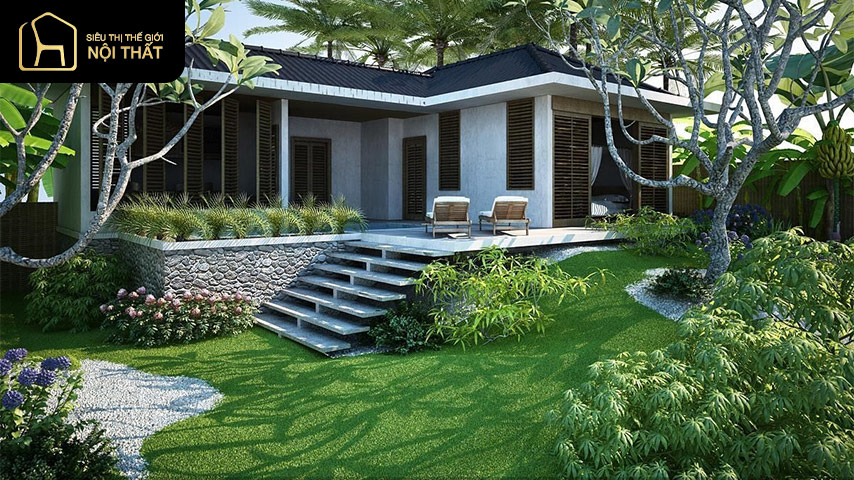 nhà vườn đẹp ở nông thôn nhà vườn đẹp ở nông thôn