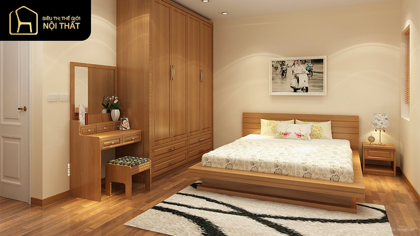 Phòng ngủ đơn giản, tinh tế Phòng ngủ đơn giản, tinh tế