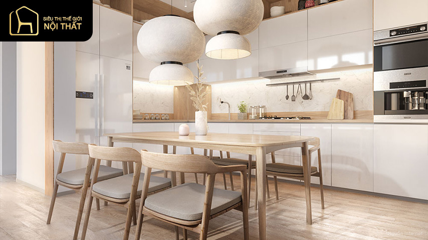 Tổng hợp các mẫu thiết kế nhà bếp nhỏ đẹp 2025 - hiện đại, ấn tượng, bắt mắt 3 Tổng hợp các mẫu thiết kế nhà bếp nhỏ đẹp 2025 - hiện đại, ấn tượng, bắt mắt