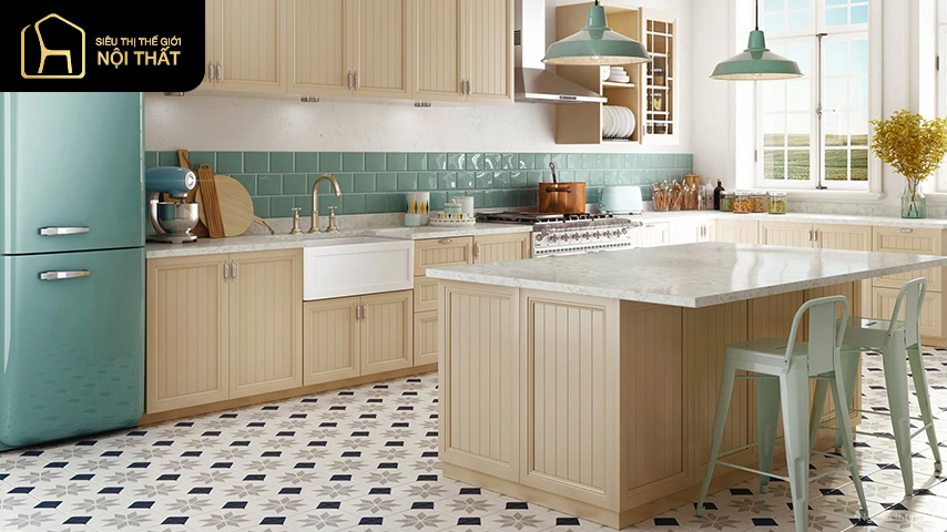 Tổng hợp các mẫu thiết kế nhà bếp nhỏ đẹp 2025 - hiện đại, ấn tượng, bắt mắt 8 Tổng hợp các mẫu thiết kế nhà bếp nhỏ đẹp 2025 - hiện đại, ấn tượng, bắt mắt