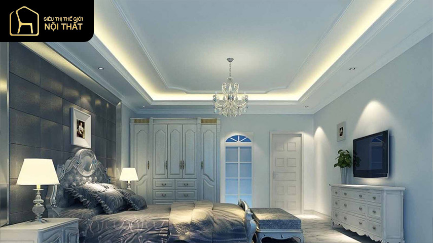 Tuyển tập các mẫu trần thạch cao phòng ngủ đẹp, hiện đại nhất 2023 1 Tuyển tập các mẫu trần thạch cao phòng ngủ đẹp, hiện đại nhất 2023