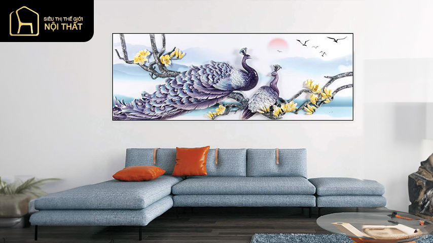 tranh phong thủy phòng khách tranh phong thủy phòng khách