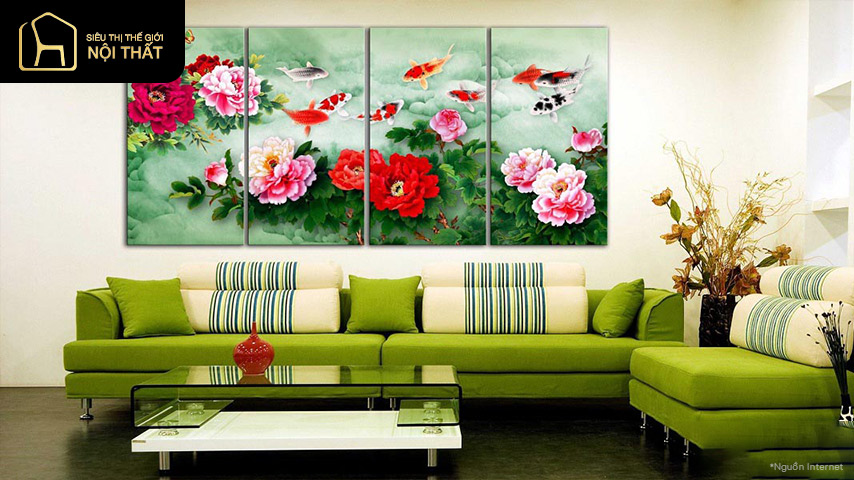 Tranh treo tường phòng khách Tranh treo tường phòng khách