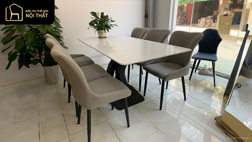 bàn ăn mặt đá cao cấp bàn ăn mặt đá cao cấp