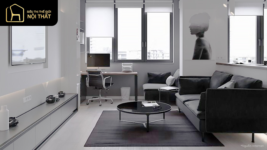 phòng khách chung cư 70m2 phòng khách chung cư 70m2