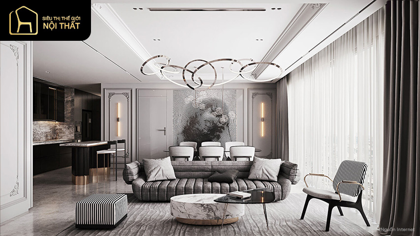 phòng khách chung cư 70m2 phòng khách chung cư 70m2
