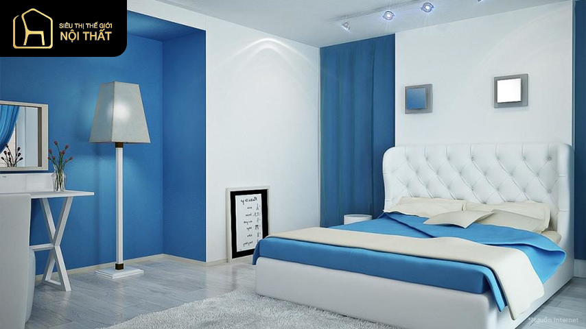 Tổng hợp những mẫu phòng ngủ đẹp cho nữ màu xanh hot nhất 10 Mẫu phòng ngủ đẹp cho nữ màu xanh trang nhã,nhẹ nhàng