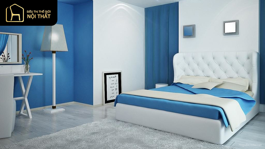 Những điều cần lưu ý khi sơn phòng ngủ màu xanh ngọc 10 Những điều cần lưu ý khi sơn phòng ngủ màu xanh ngọc