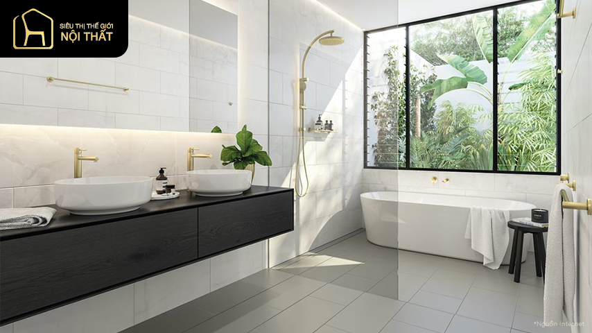 Tổng hợp những mẫu phòng tắm hiện đại tiện nghi 12 Mẫu phòng tắm hiện đại với không gian ấn tượng
