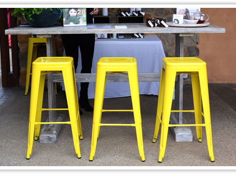 Ghế bar TOLIX H STOOL sơn tĩnh điện - Cái