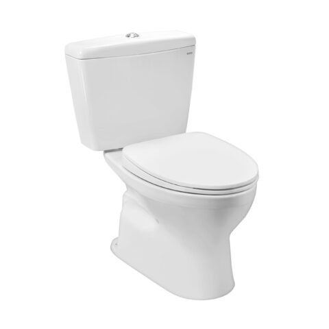 Bàn cầu hai khối, nắp đóng êm TC395VS - Cái