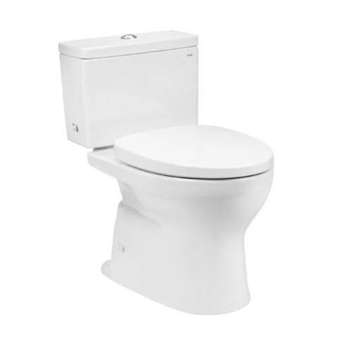 Bàn cầu hai khối kèm nắp đóng êm TC385VS