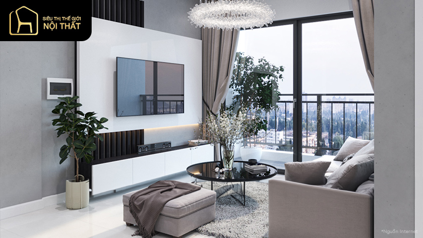 3 cách thiết kế nội thất căn hộ nhỏ (chỉ 50m2) tiết kiệm mà đẹp 10 3 cách thiết kế nội thất căn hộ nhỏ (chỉ 50m2) tiết kiệm mà đẹp