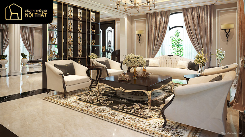 thiết kế nội thất biệt thự tân cổ điển thiết kế nội thất biệt thự tân cổ điển